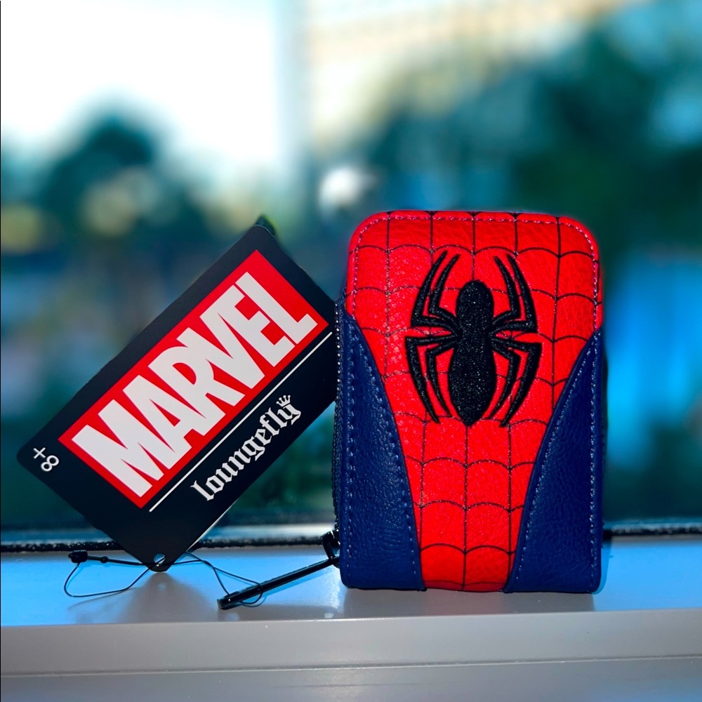 Loungefly Marvel Spider-Man Accordian Card Wallet